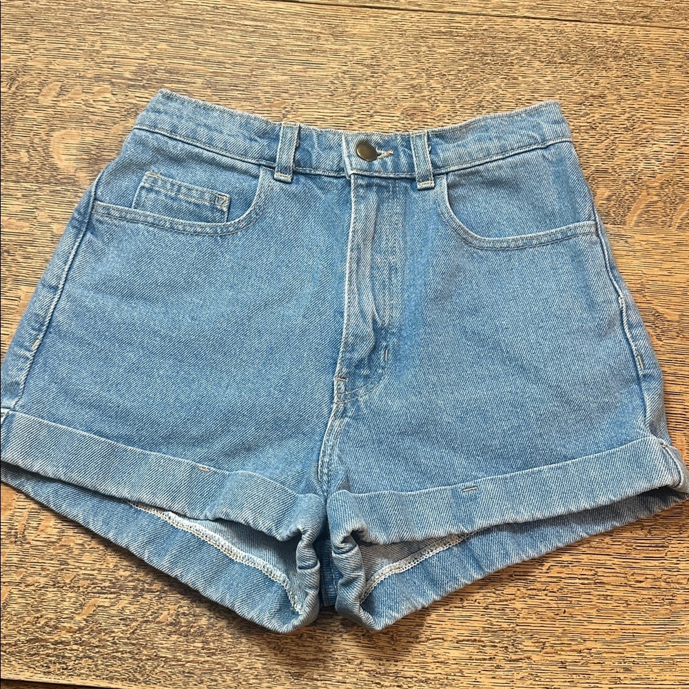 American Apparel Denim Blue Women's Shorts